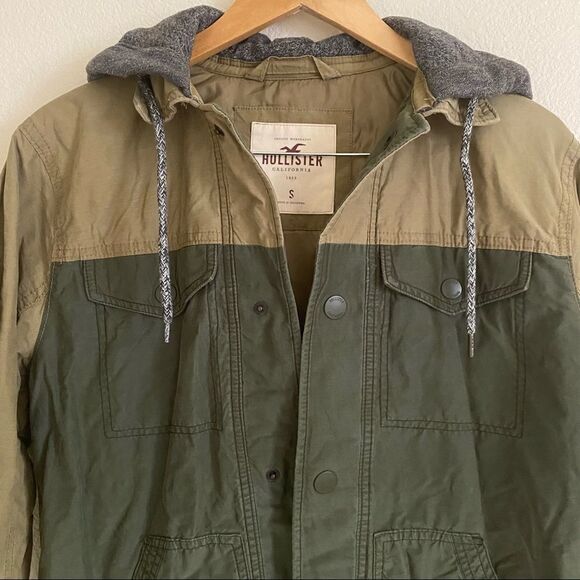 Hollister | Colorblock Canvas Jacket, Size S - Picture 3 of 9